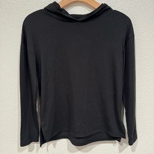 kids athletic works black hoodies long sleeve t shirt top